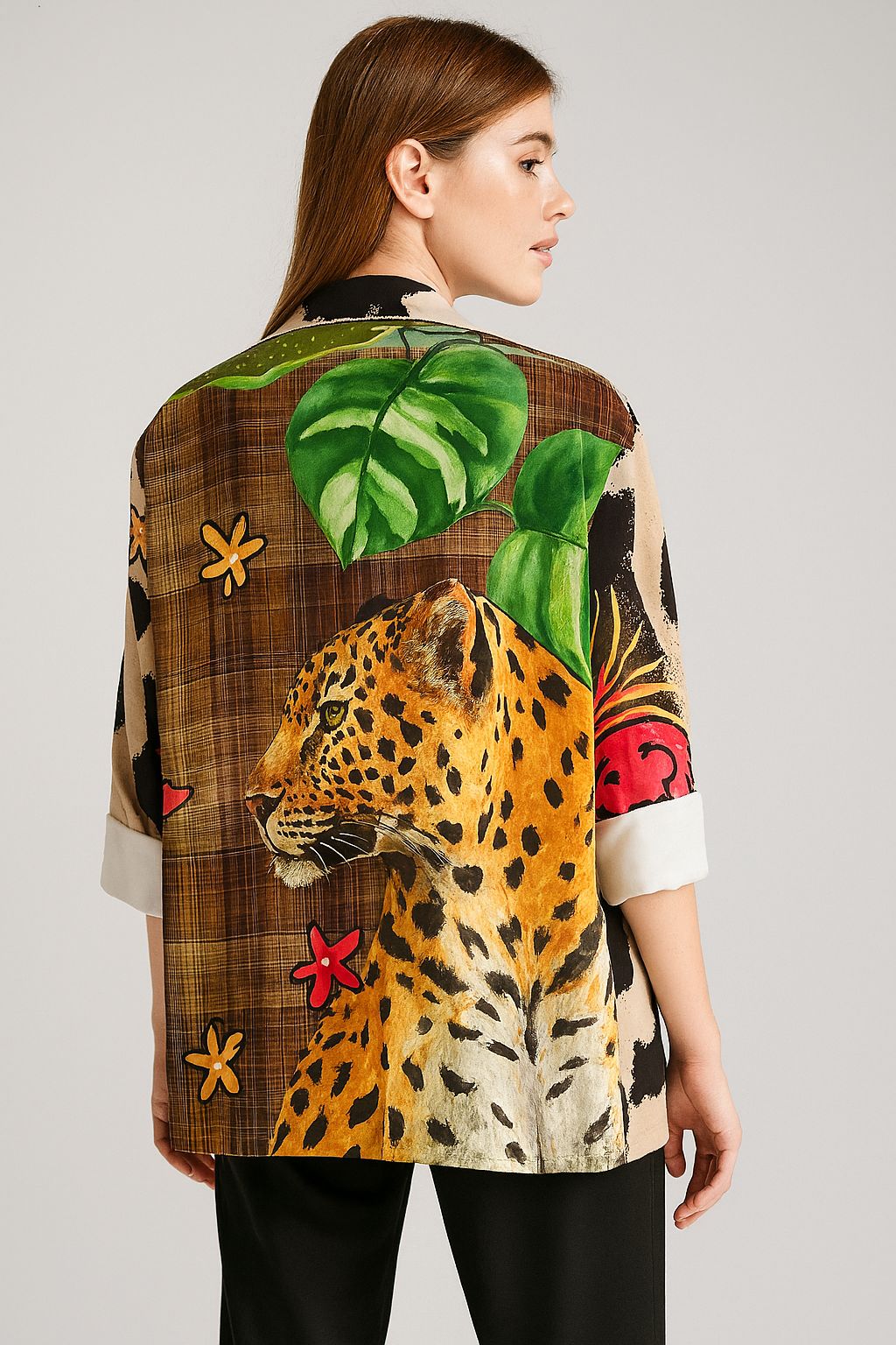 Zetaotto Quirky print Blazer - Image 2