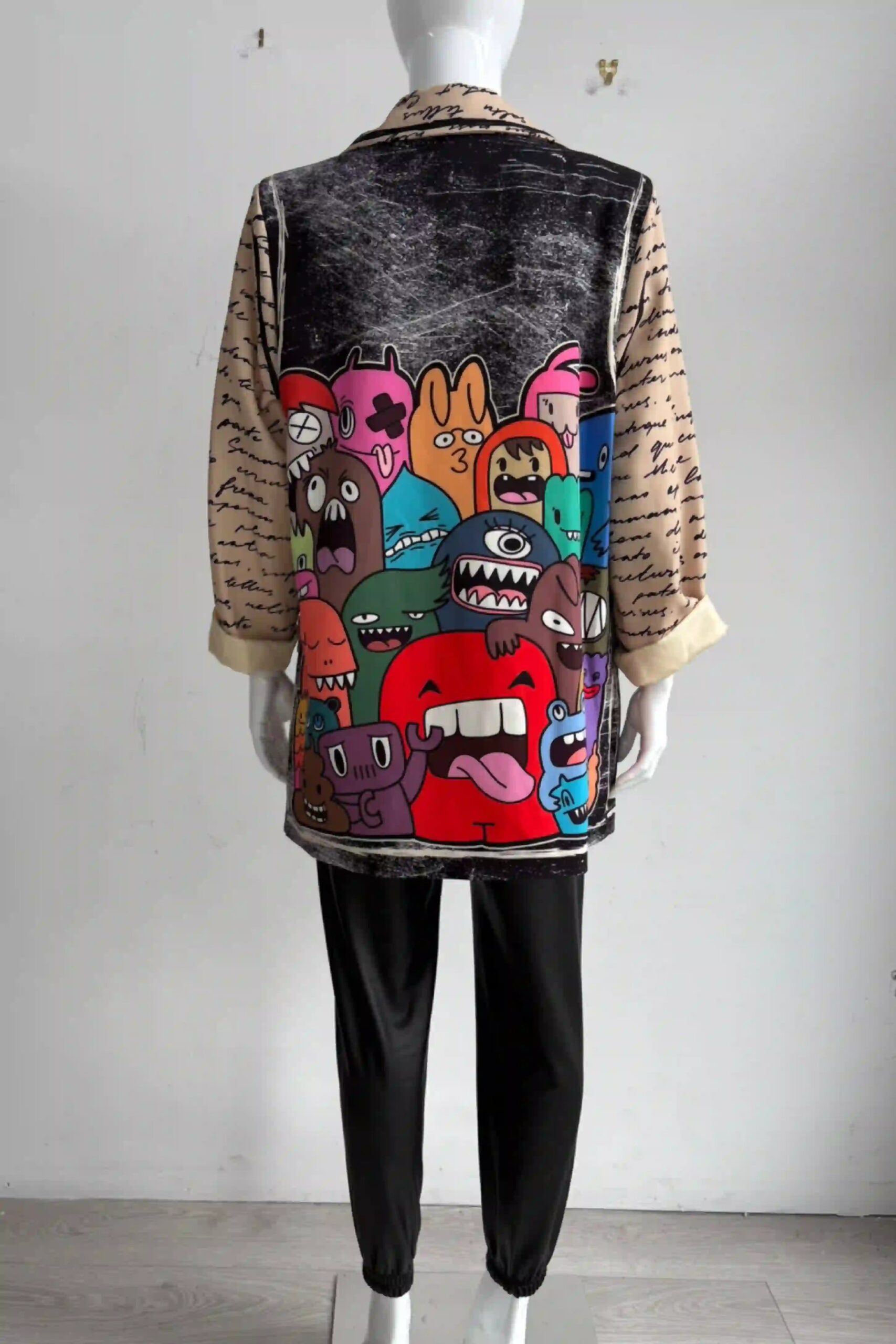 Zetaotto Quirky print Blazer - Image 8