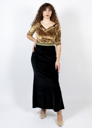 Midnight Velvet Skirt