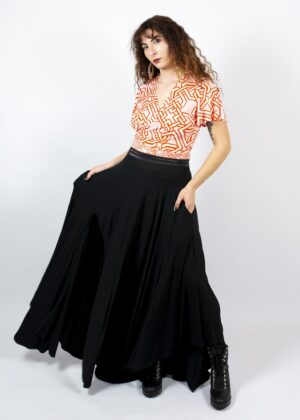Wow Wow Skirt - Black